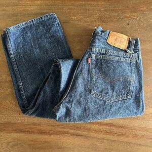 Vintage 1970s Levi’s 701Students Jeans Size 30x34